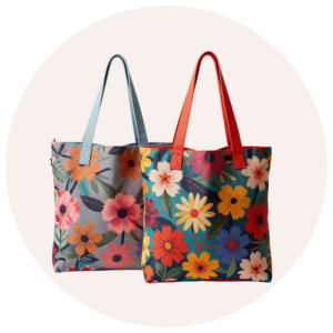 <span style="display:block; text-align:center;">TOTE BAGS</span>
