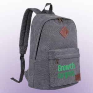 Note Vault Canvas Notebook Bag