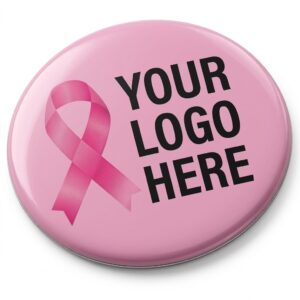 BADGES FOR BREAST CANCER AWERNESS IN PINK